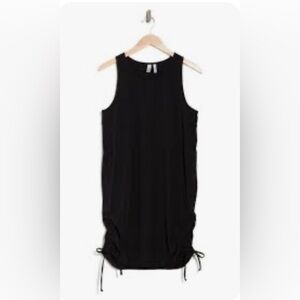 Z BY ZELLA Delia Woven womens Sz S Dress drawstrings on both sides